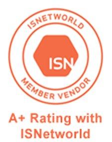 A+ Rating in ISNetworld
